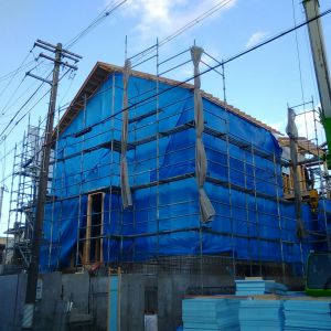 2019.2.4　建て方3日目