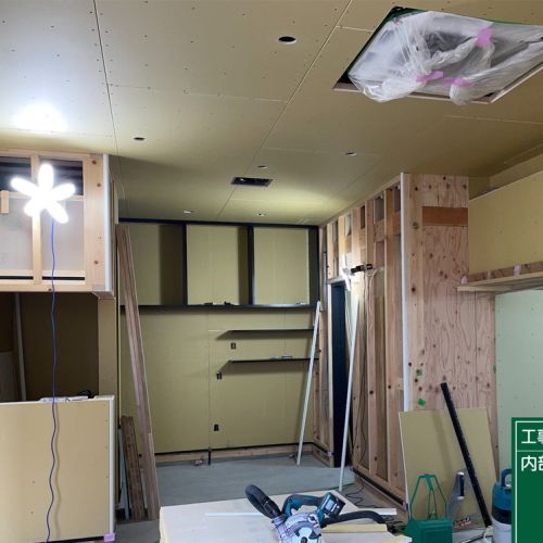 2025.3.29 内部造作工事