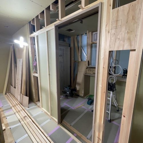 2025.05.17　建具枠取付