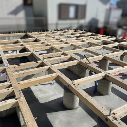 2025.12.4 土台伏せ